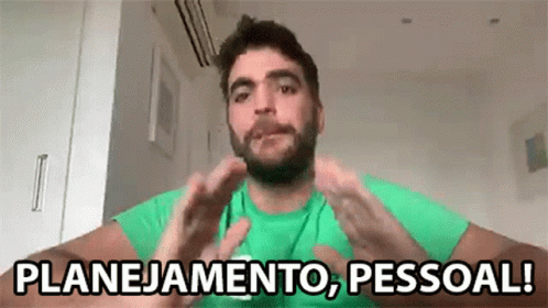 Planejamento Pessoal Mateus Pires GIF. This 498 x 280 animated GIF is part of our isso a tudo pessoal collection. Created by descomplica. View the original…