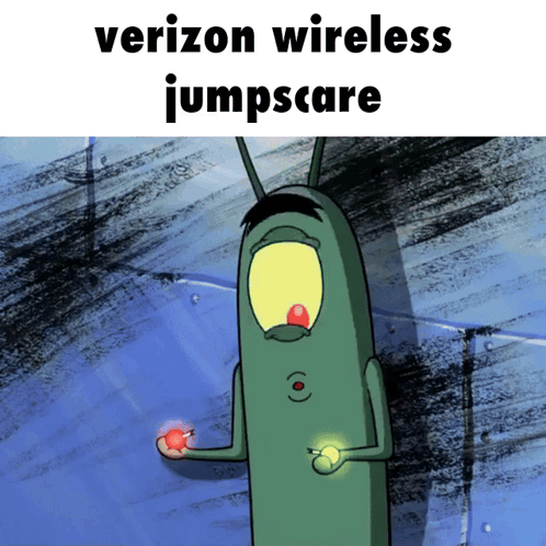 Plankton Verizon Wireless GIF