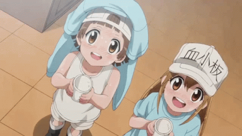 Platelet Hataraku GIF