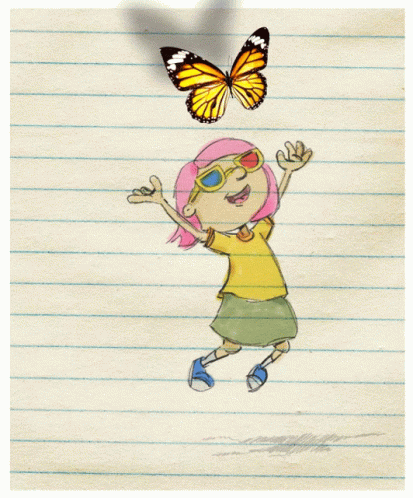 Playing Butterfly GIF