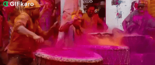 Playing Drums Gifkaro GIF