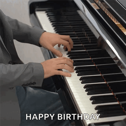 Playing Piano Kyle Landry GIF