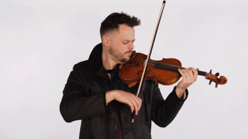 Playing Violin Rob Landes GIF