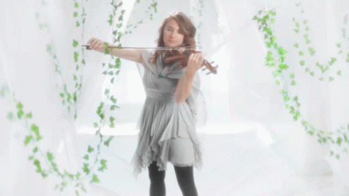 Playing Violin Taylor Davis GIF