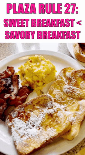 Plaza Rule 27 Sweet Breakfast GIF