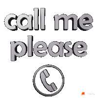Please Call Me Sticker