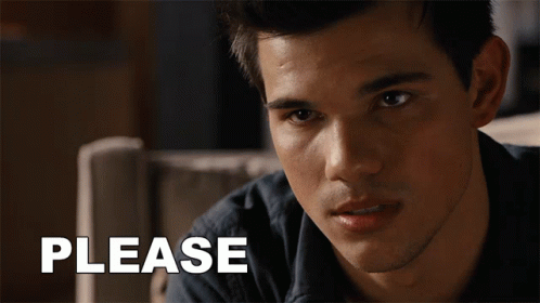 Please Jacob Black GIF