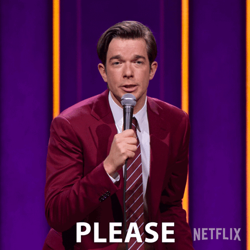 Please John Mulaney GIF