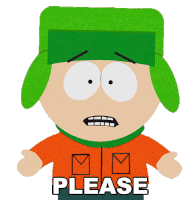 Please Please Please Kyle Broflovski Sticker