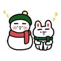 Pleased Winter Sticker