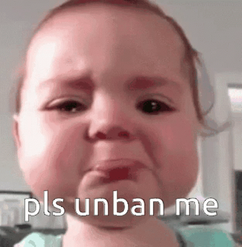 Pls Unban Me Unban GIF
