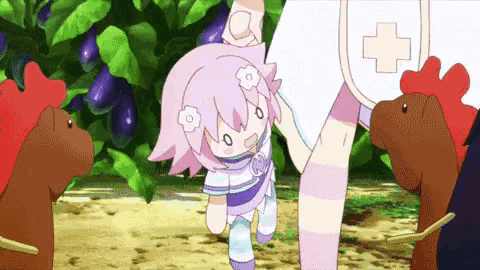Plutia Hyperdimension Neptunia GIF