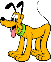Pluto The Dog Sticker