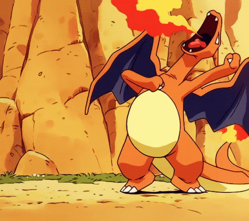 Pokemon Charizard GIF. This 498 x 441 animated GIF is part of our charizard collection. Related themes include anime, pokemon. Created by knucklehead_ninja…