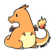 Pokemon Charizard Sticker
