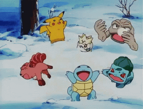 Pokemon Playing GIF