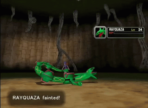 Pokemon Rayquaza GIF