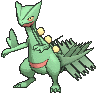 Pokemon Sceptile Sticker