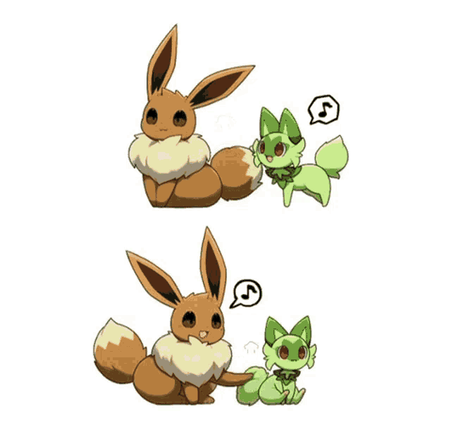 Pokemon Sprigatito GIF