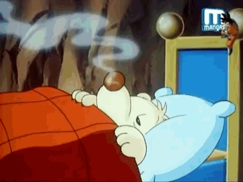 Polar Bear Sleepwalk GIF