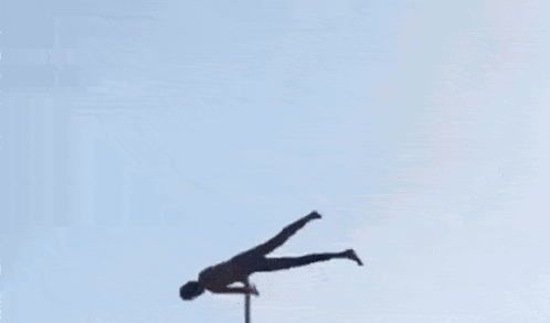 Polespin Man Spinning Pole GIF