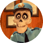 Police Coco Sticker