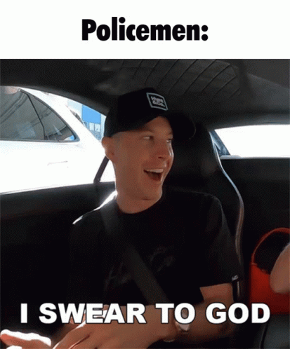 Policemen Swear To God Mgmt GIF