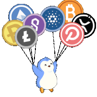 Polkadot Xrp Sticker