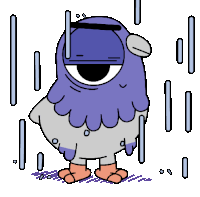 Pombo Aborrecido Sticker
