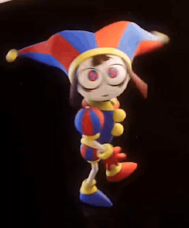 Pomni Waving Pomni Goodbye GIF
