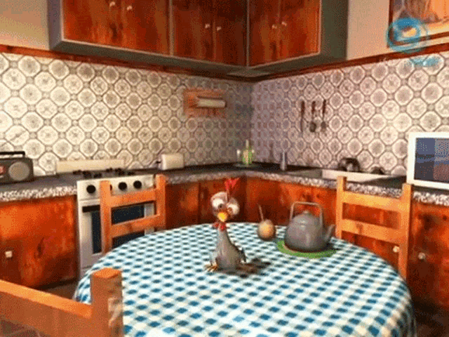 Poner Huevos Gallina GIF