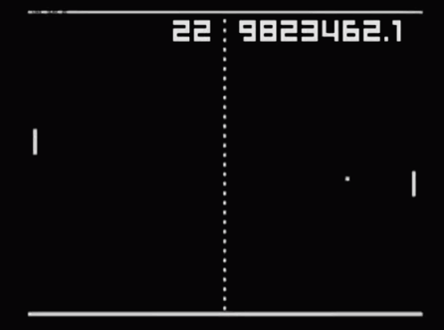 Pong Videogame GIF