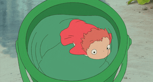 Ponyo Animation GIF