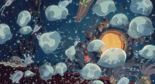 Ponyo Ponyo On The Cliff GIF