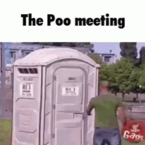 Poo Meeting GIF