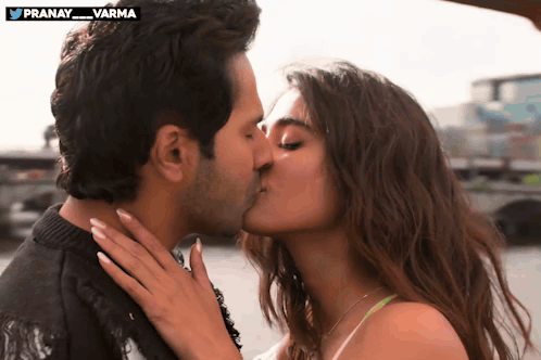 Pooja Hegde Varun Dhawan GIF