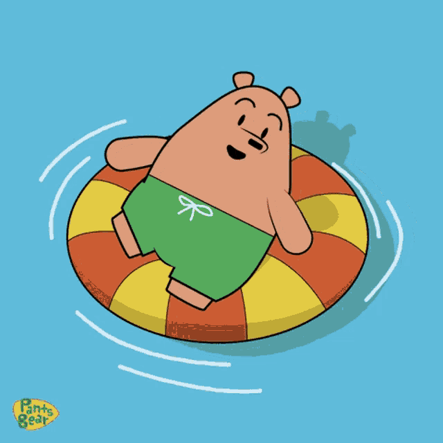 Pool Relaxing GIF