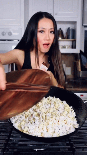 Popcorn Cooking Bomb GIF