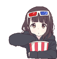 Popcorn Drama Sticker