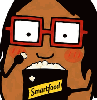 Popcorn Eating Popcorn GIF