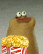 Popcorn Gossip GIF