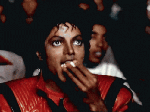Popcorn Mickael Jackson GIF