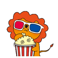 Popcorn Popping Corn Sticker