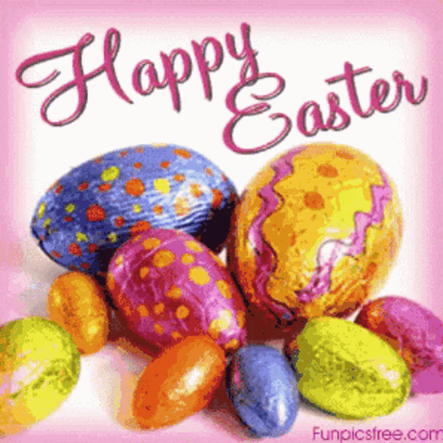 Popping Bunny Happy Easter GIF