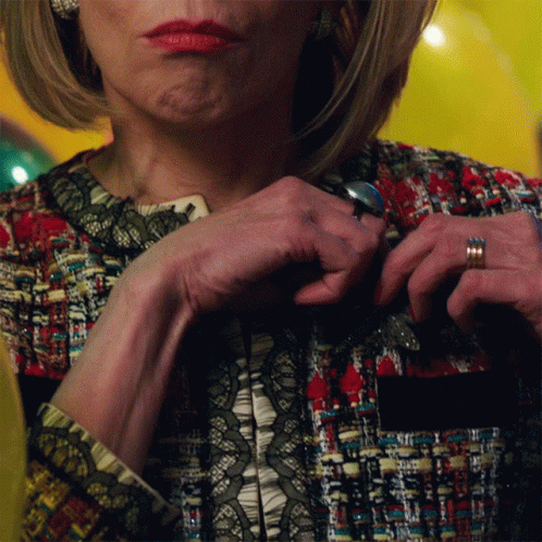 Popping Diane Lockhart GIF