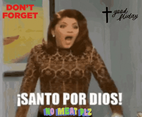 Por Dios No Meat GIF