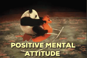 Positive GIF. This 298 x 200 animated GIF is part of our i will survive collection. Related themes include bear, panda. View the original animation, share…