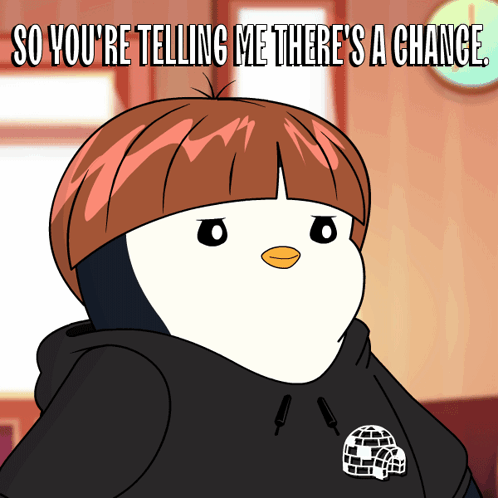 Possible So Youre Telling Me Theres A Chance GIF. This 498 x 498 animated GIF is part of our so youre telling me theres a chance collection. Related themes…