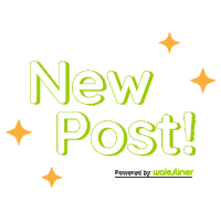 Post For You New Post Sticker