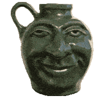 Pot Of Greed Smug Jug Sticker